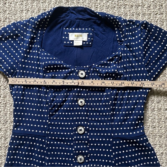 Anthropologies Maeve polkadot dress size xs - Picture 10 of 12